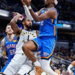 NBA MVP scores career-high 55 as Thunder go to double-OT again