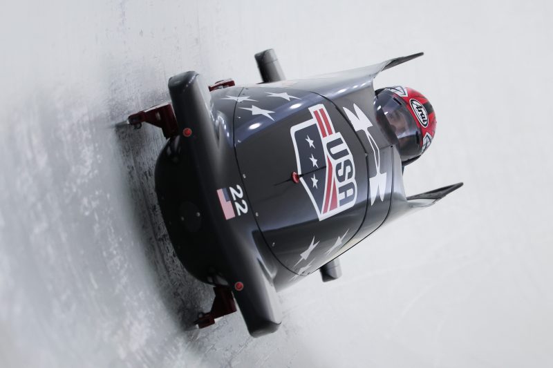 US bobsled driver survives scary ride after World Cup mishap