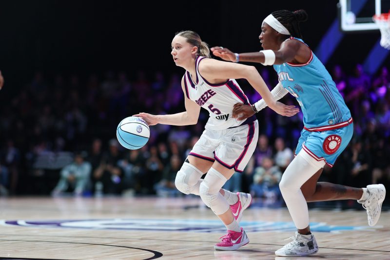 Paige Bueckers wins Unrivaled’s inaugural $50K free throw challenge