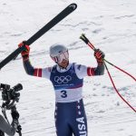Ryan Cochran-Siegle wins silver in super-G at Winter Olympics