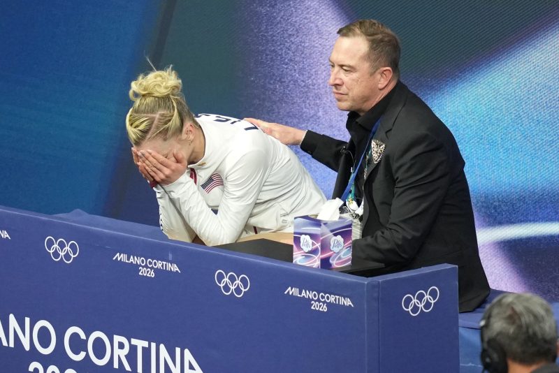 Amber Glenn shares optimism after tough Olympic performance