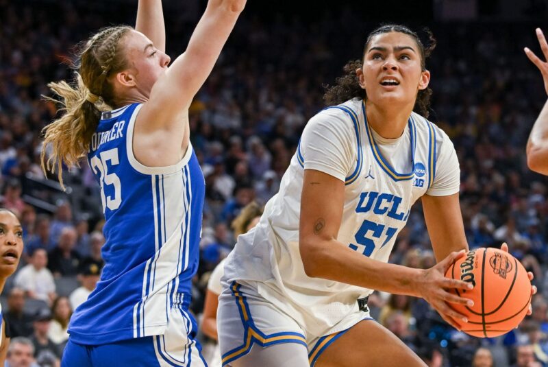 UCLA veterans led halftime talk before comeback in women’s Elite Eight